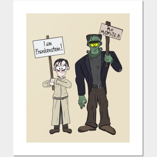 The Real Frankenstein Posters and Art